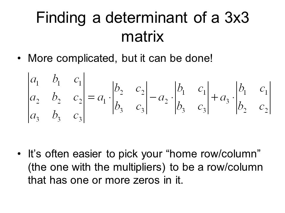 investing a 3x3 symmetric matrix example